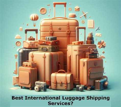 shipping suitcases internationally